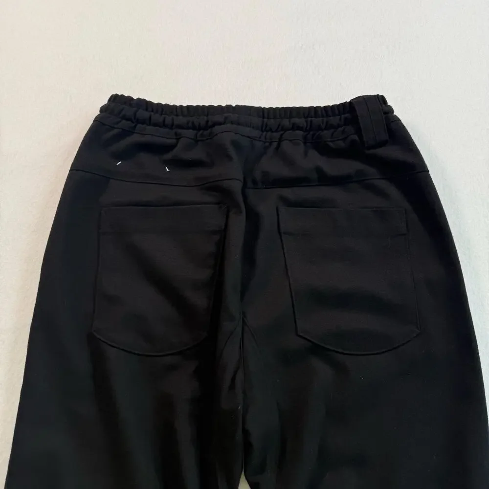 Chapter Ch. Mens Black Technical Knit Drawstring Pants Pants Size 31Straight Leg
